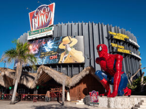 PUNTA CANA, DOMINICAN REPUBLIC - 28 JANUARY 2022: Coco Bongo nig